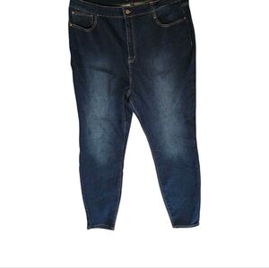 Fashion Nova Plus Size 20 Supernatural High Rise Blue Denim Jeans NWT